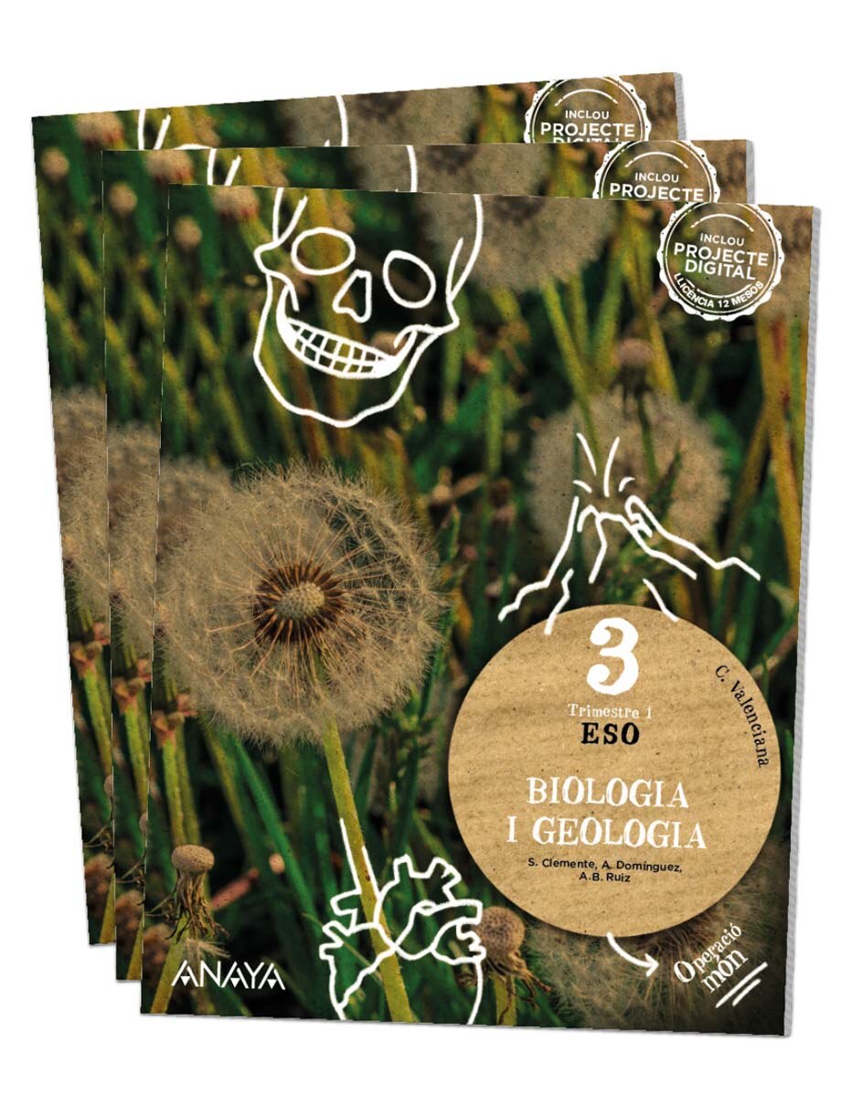 Portada de Biologia i Geologia 3. (Tapa blanda).