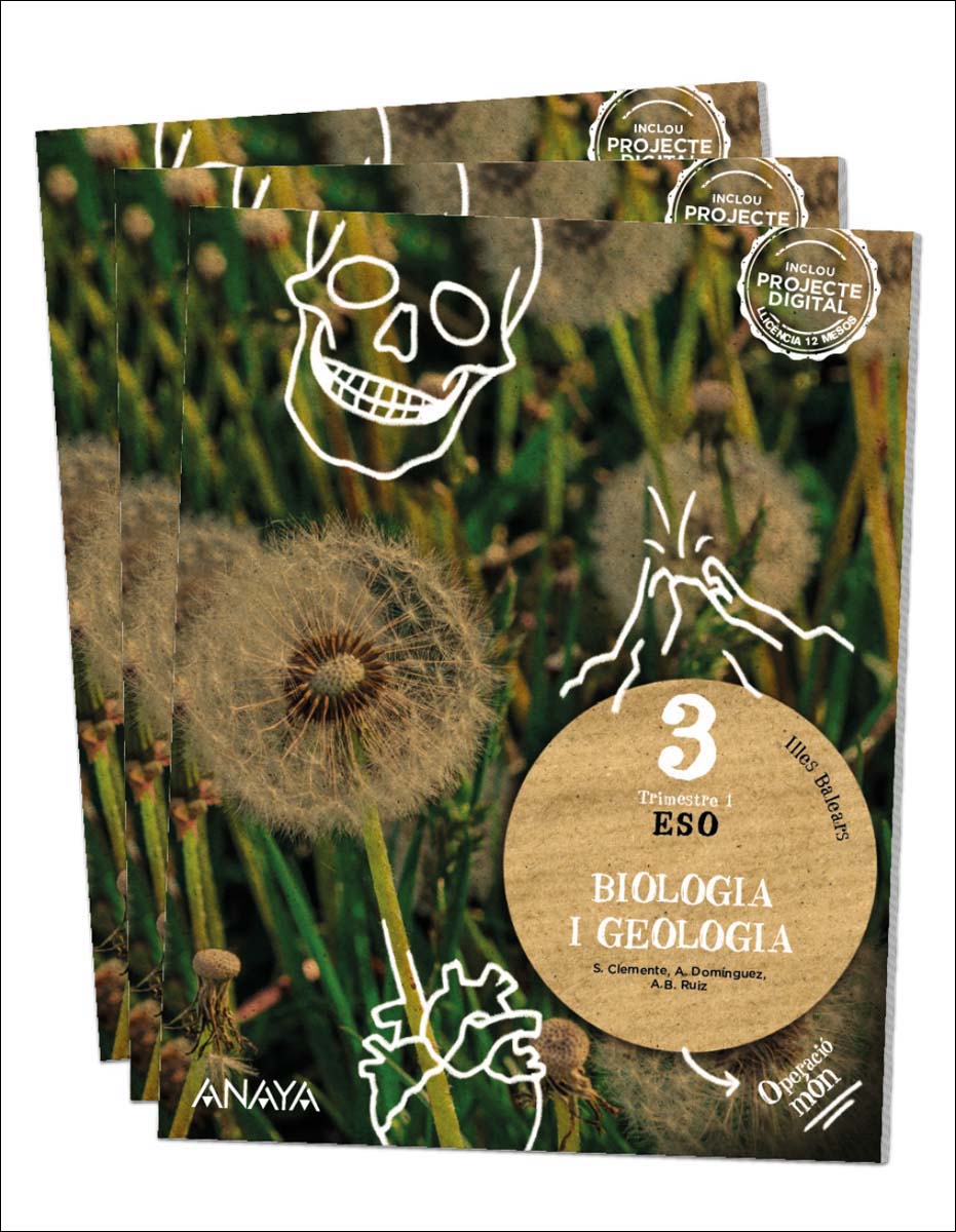 Portada de Biologia i Geologia 3. (Tapa blanda).