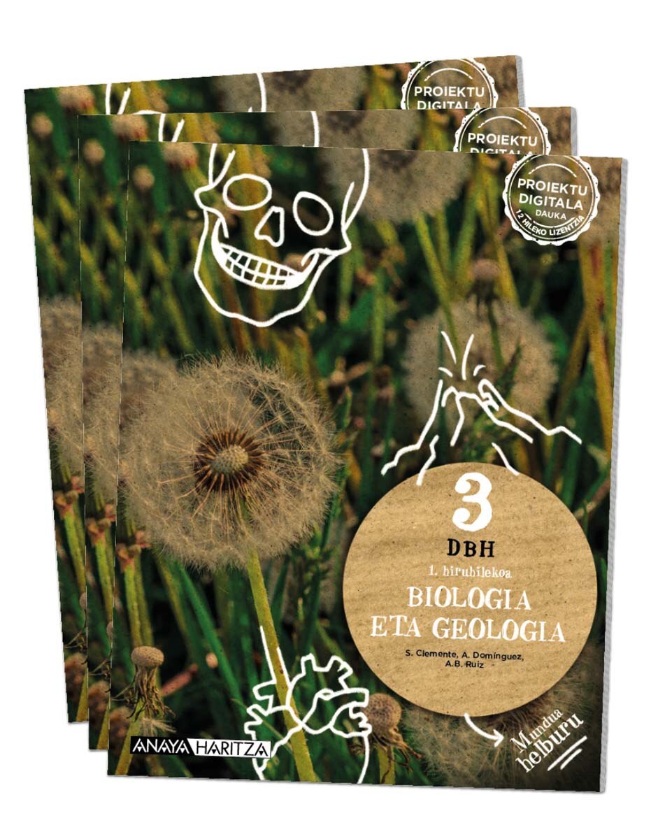 Imagen 0 de Biologia eta Geologia 3.  (Tapa blanda)