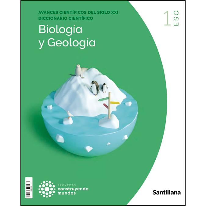 Portada de BIOLOGIA Y GEOLOGIA ARAGON 1 ESO CONSTRUYENDO MUNDOS (Tapa blanda).