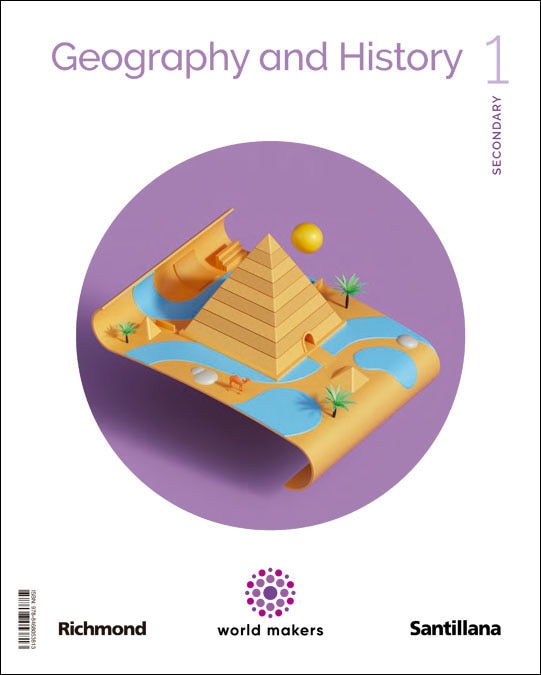 Portada de GEOGRAPHY & HISTORY 1 ESO WORLD MAKERS (Tapa blanda).