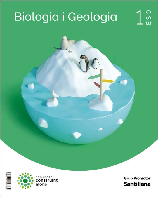 Portada de BIOLOGIA I GEOLOGIA 1 SEC CONSTRUINT MONS (Tapa blanda).