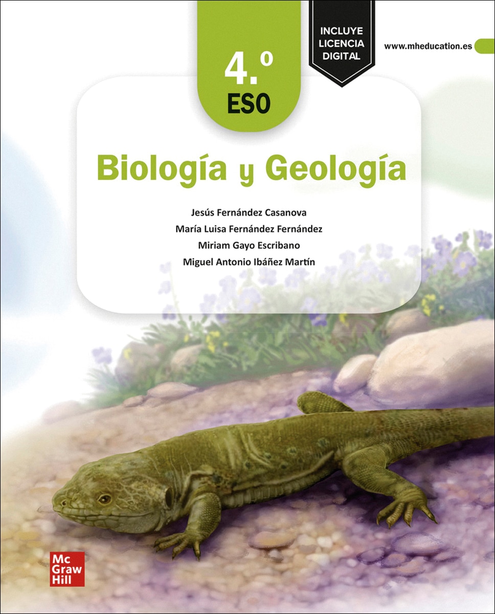 Portada de Biología y Geología 4.º ESO