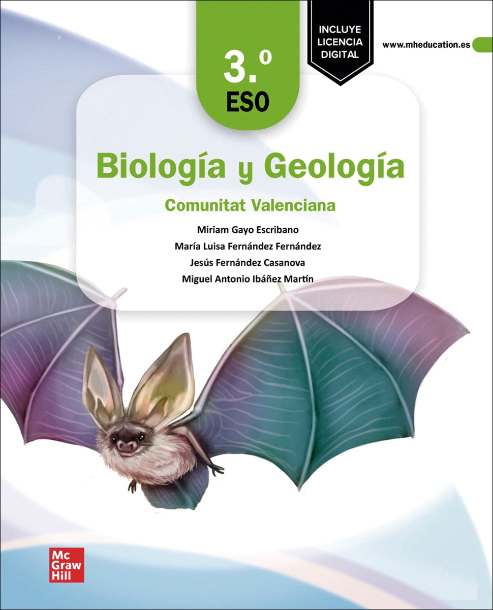 Portada de Biología y Geología 3.º ESO - C. Valenciana (Castellano) (Tapa blanda).