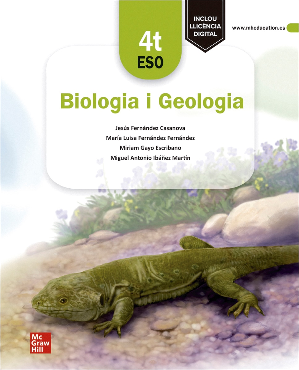 Portada de Biologia i Geologia 4t ESO