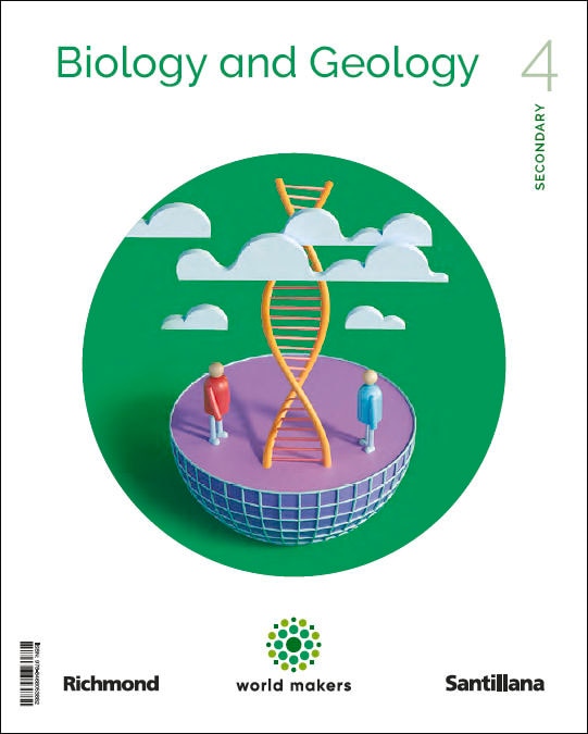 Portada de BIOLOGY & GEOLOGY 4 ESO WORLD MAKERS (Tapa blanda).
