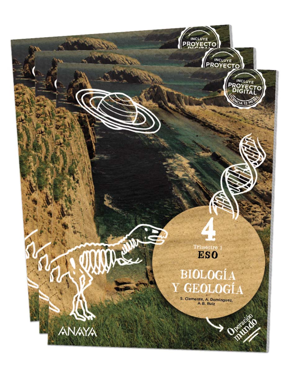 Biología y Geología 4  (Tapa blanda) 1
