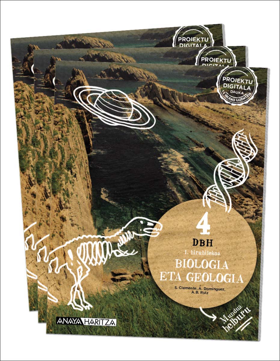 BIOLOGIA ETA GEOLOGIA 4  (Tapa blanda) 1