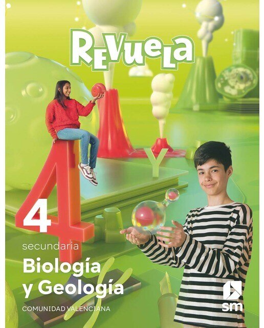 Imagen 0 de Biología y Geología. 4 Secundaria. Revuela. Comunidad Valenciana  (Tapa blanda)