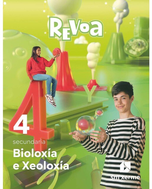 Bioloxía e Xeoloxía. 4 Secundaria. Revoa (Tapa blanda) 1