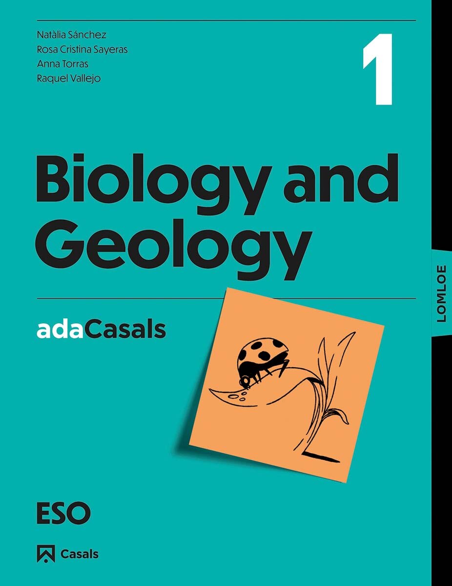 Portada de Workbook Biology and Geology 1 ESO ADA LOMLOE.
