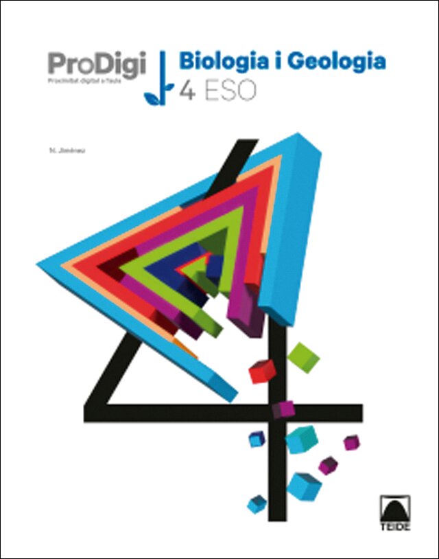Portada de Quadern Biologia i Geologia 4 ESO. Prodigi.