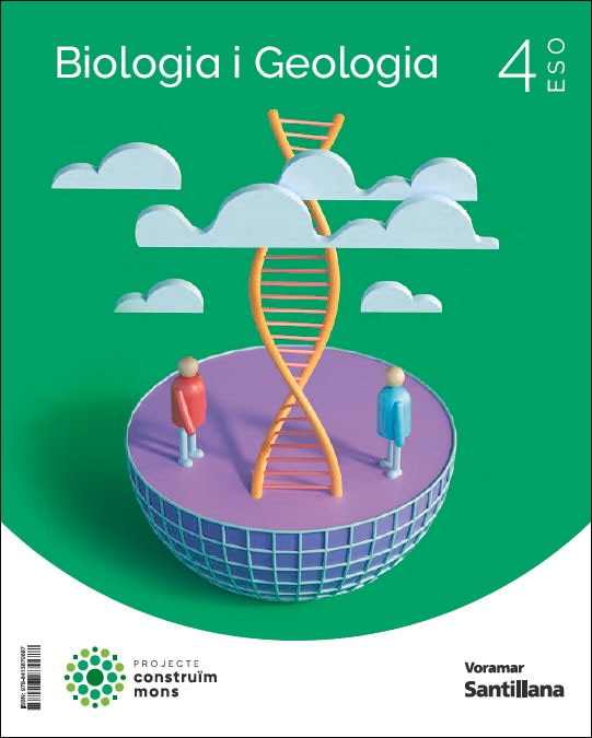 Portada de Biologia i geologia 4 sec construim mons