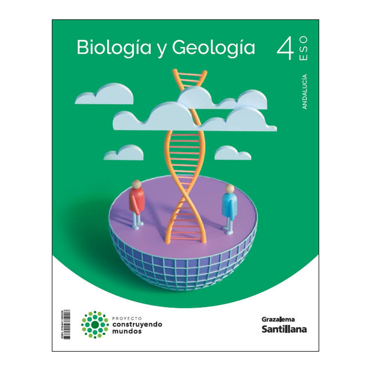 BIOLOGÍA Y GEOLOGÍA CONSTRUYENDO MUNDOS 4 ESO GRAZALEMA (Tapa blanda) 1