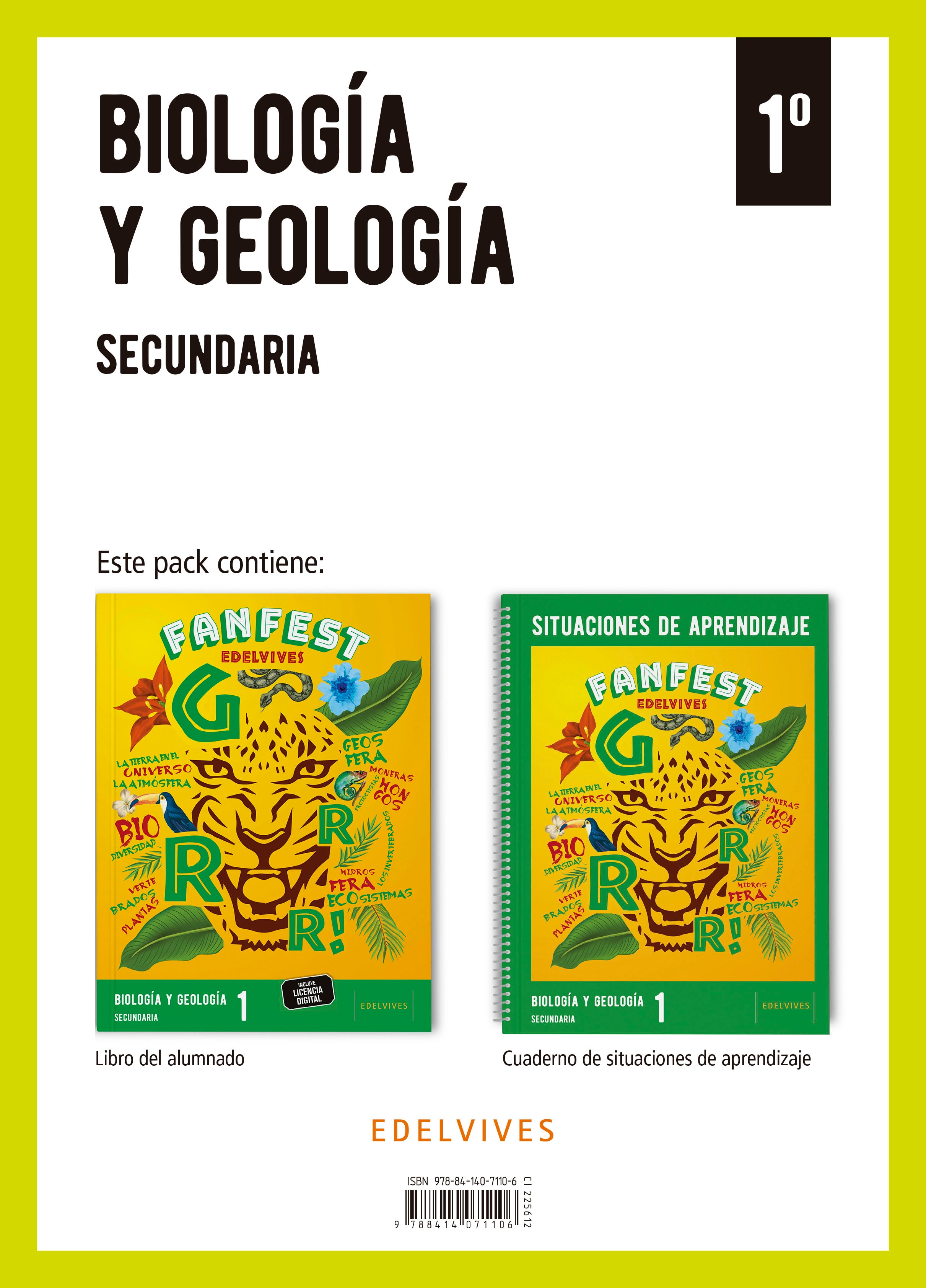 BIOLOGÍA Y GEOLOGÍA 1º ESO + CDNO. SITU