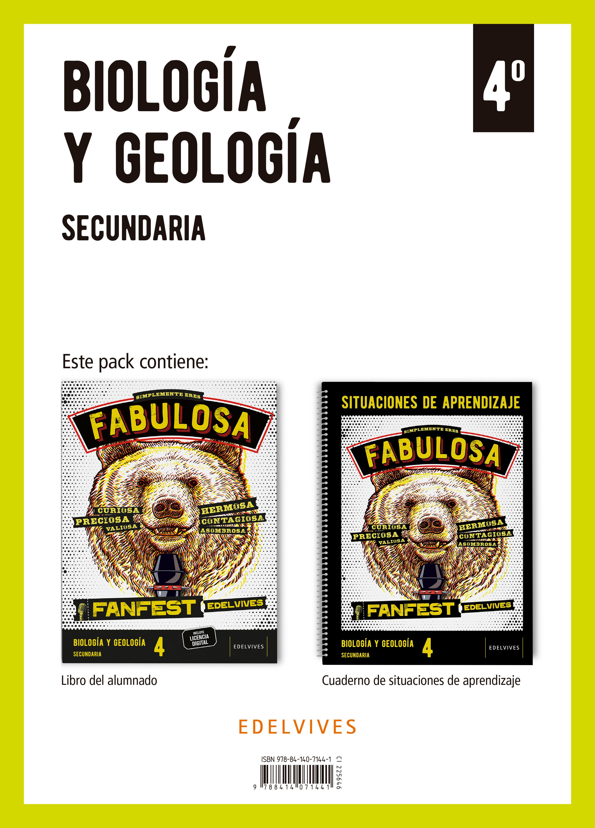 BIOLOGÍA Y GEOLOGÍA 4.º ESO + CDNO. SIT