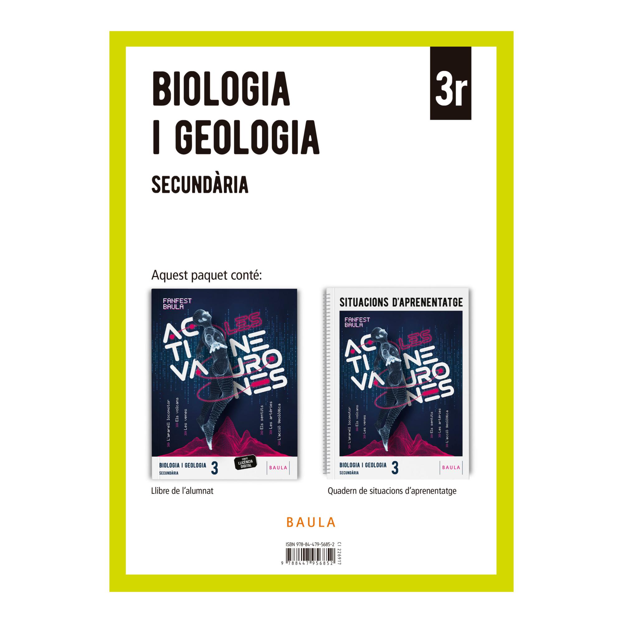 BIOLOGIA I GEOLOGIA 3R ESO LA + QUADERN (Tapa blanda) 1