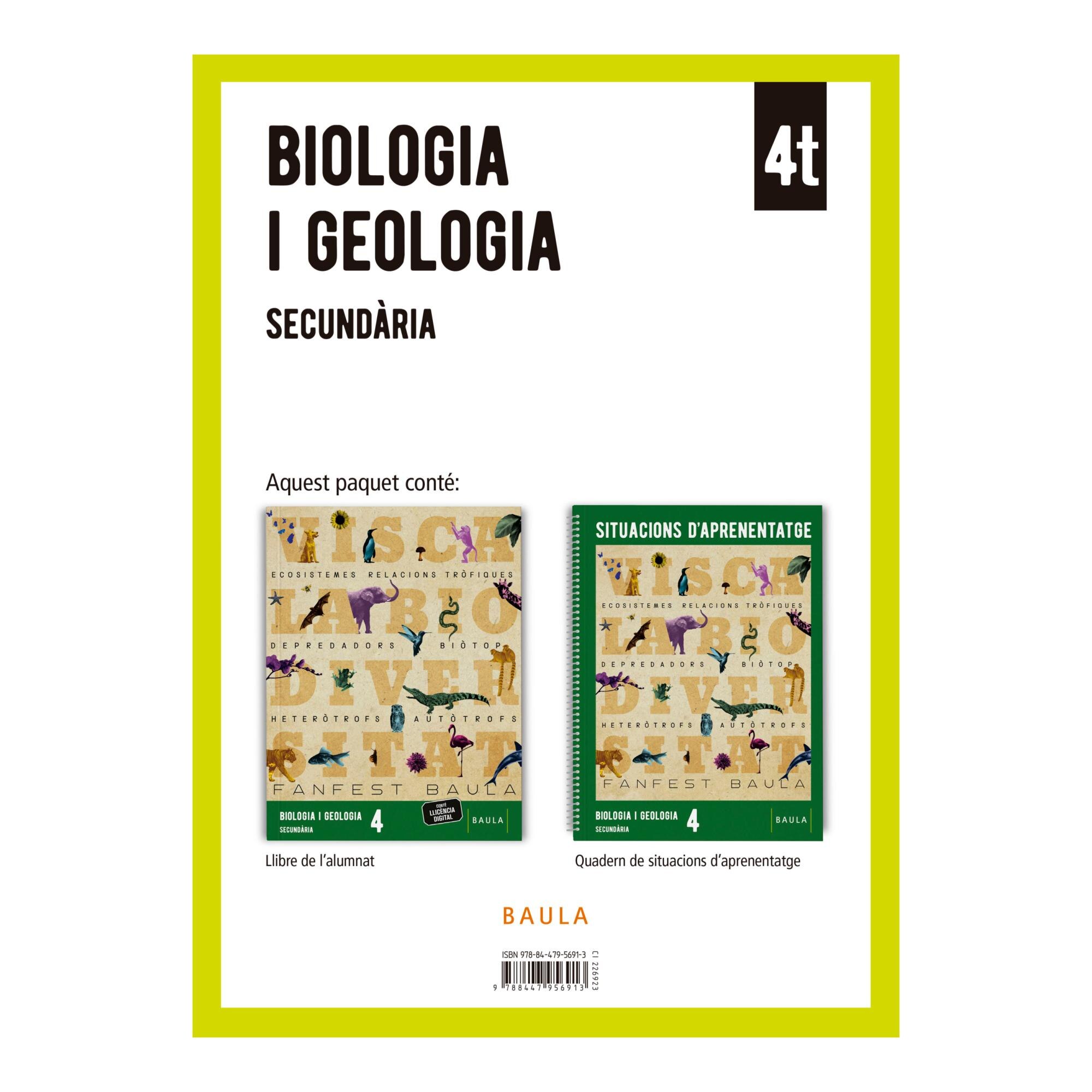Imagen 0 de BIOLOGIA I GEOLOGIA 4T ESO LA + QUADERN (Tapa blanda)