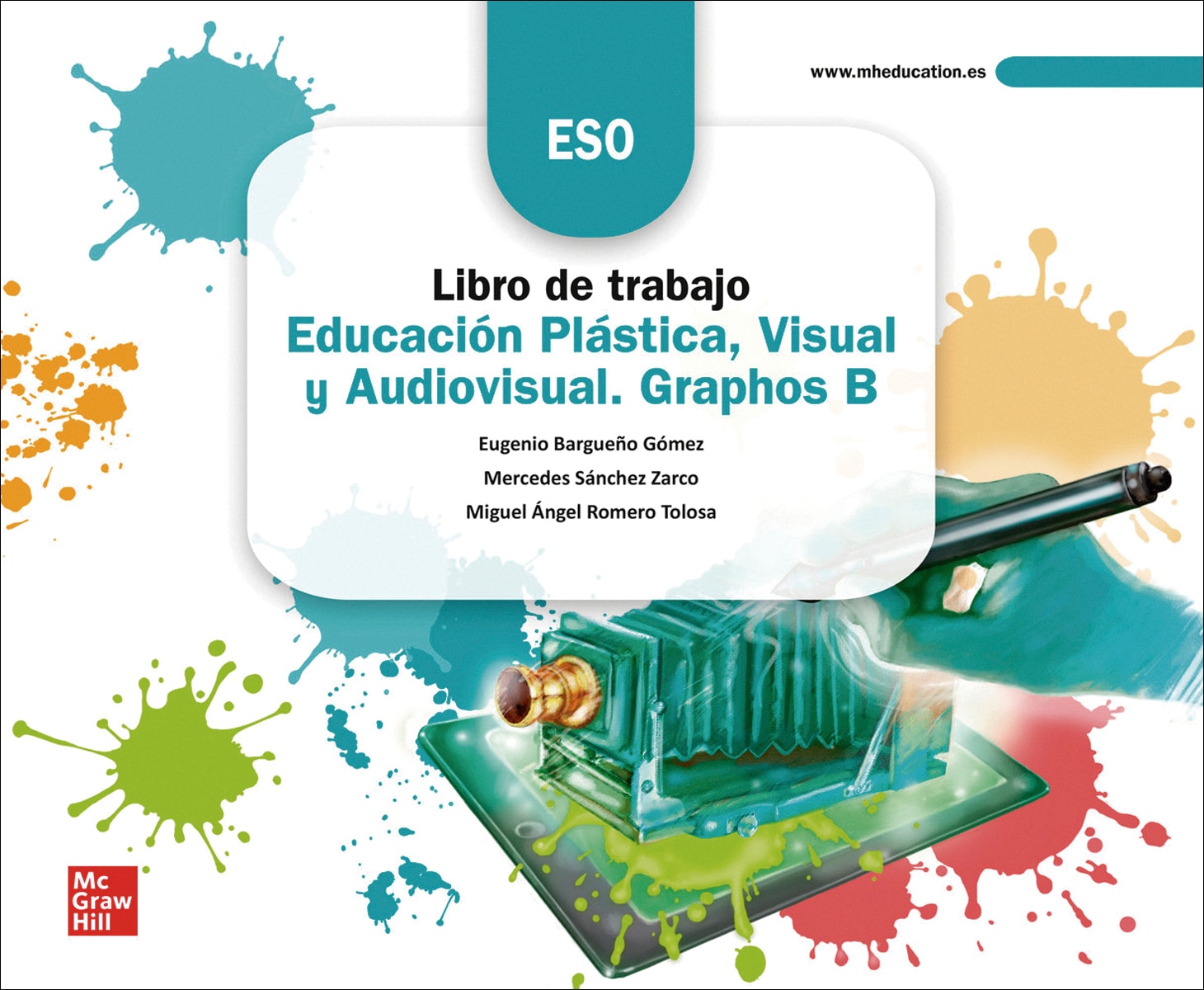Portada de Cuaderno de trabajo - Educación Plástica, Visual y Audiovisual. Graphos B