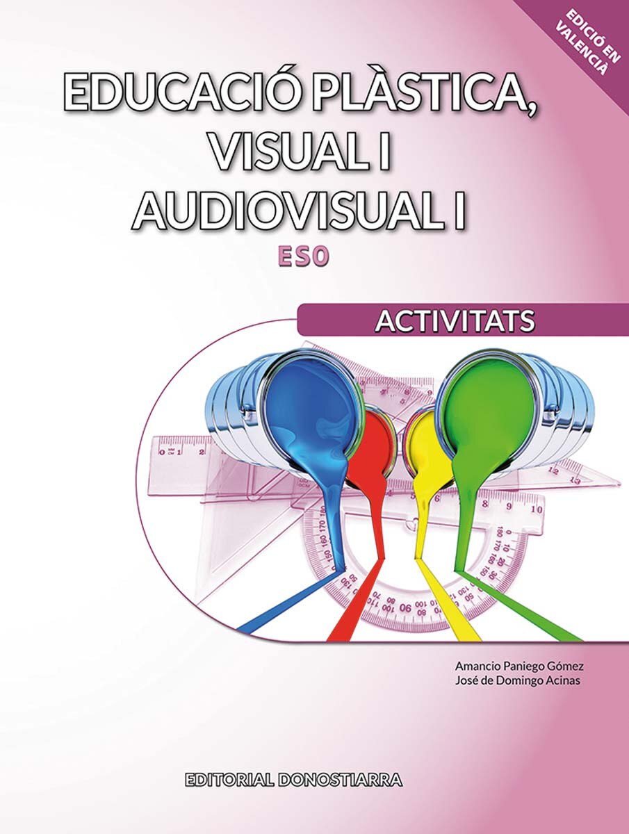 Portada de Educació plàstica, visual i audiovisual I. Activitats (Tapa blanda).