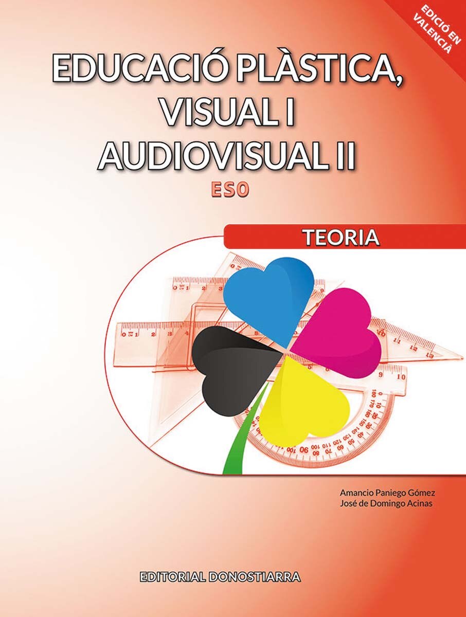 Portada de Educació plàstica, visual i audiovisual II. Teoria (Tapa blanda).