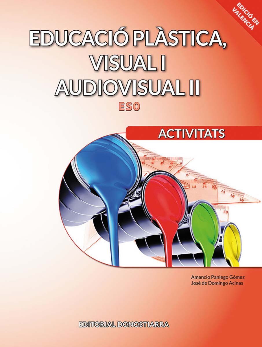 Portada de Educació plàstica, visual i audiovisual II. Activitats (Tapa blanda).