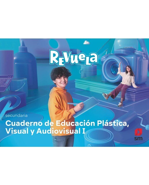Plástica.1 Secundaria. Cuaderno. Revuela (Tapa blanda) 1
