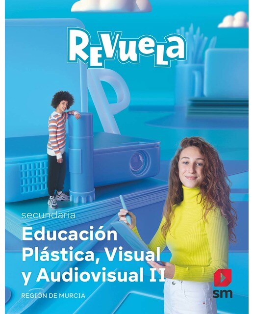 Educación Plástica, Visual y Audiovisual II. Secundaria. Revuela. Región de Murcia (Tapa blanda) 1
