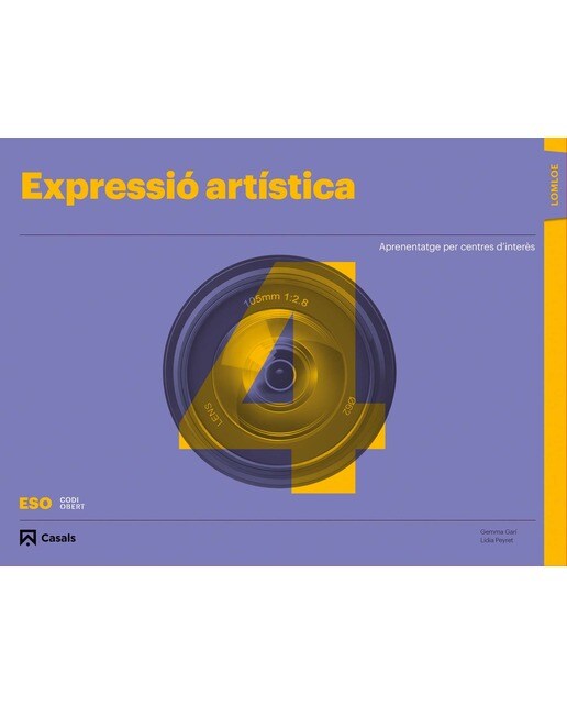 Portada de Expressió Artística 4 ESO LOMLOE Carpeta.