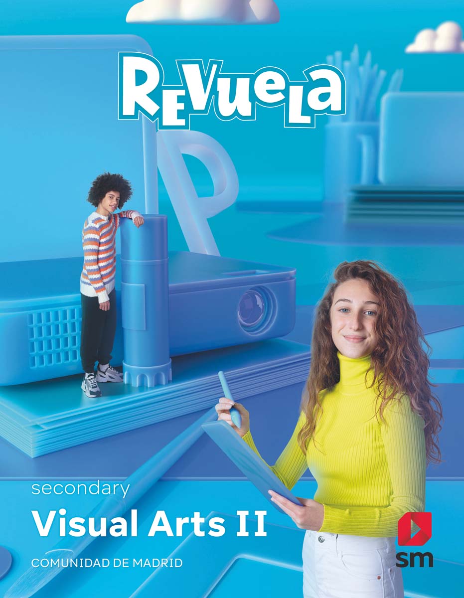 Portada de Visual Arts II. Secundary. Revuela. Comunidad de Madrid (Tapa blanda).