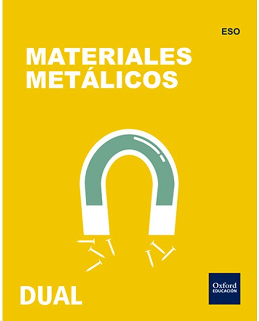 Portada de Inicia Tecnología ESO. Materiales metálicos.