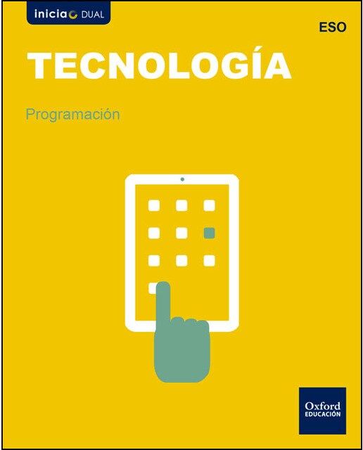 Portada de Inicia Tecnología ESO. Programación (Tapa blanda).