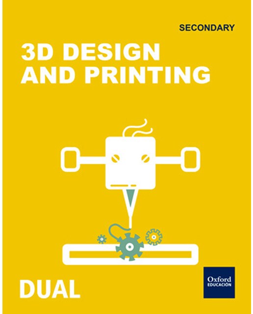 Portada de Inicia Technology 1.º ESO. 3D Desing and Printing.