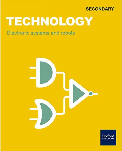 Portada de Inicia Technology 2.º ESO. Electronic Systems and Robots.