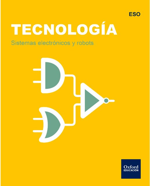 Portada de Inicia Tecnología ESO. Sistemas Electrónicos y Robots