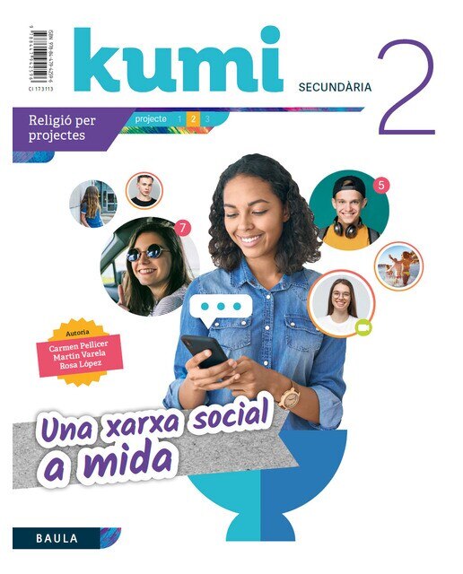 Una xarxa social a mida 2n ESO Projecte Kumi  (Tapa blanda) 1