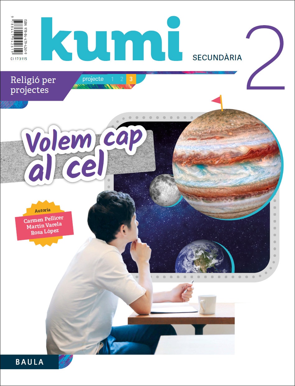 Portada de Volem cap al cel 2n ESO Projecte Kumi (Tapa blanda).