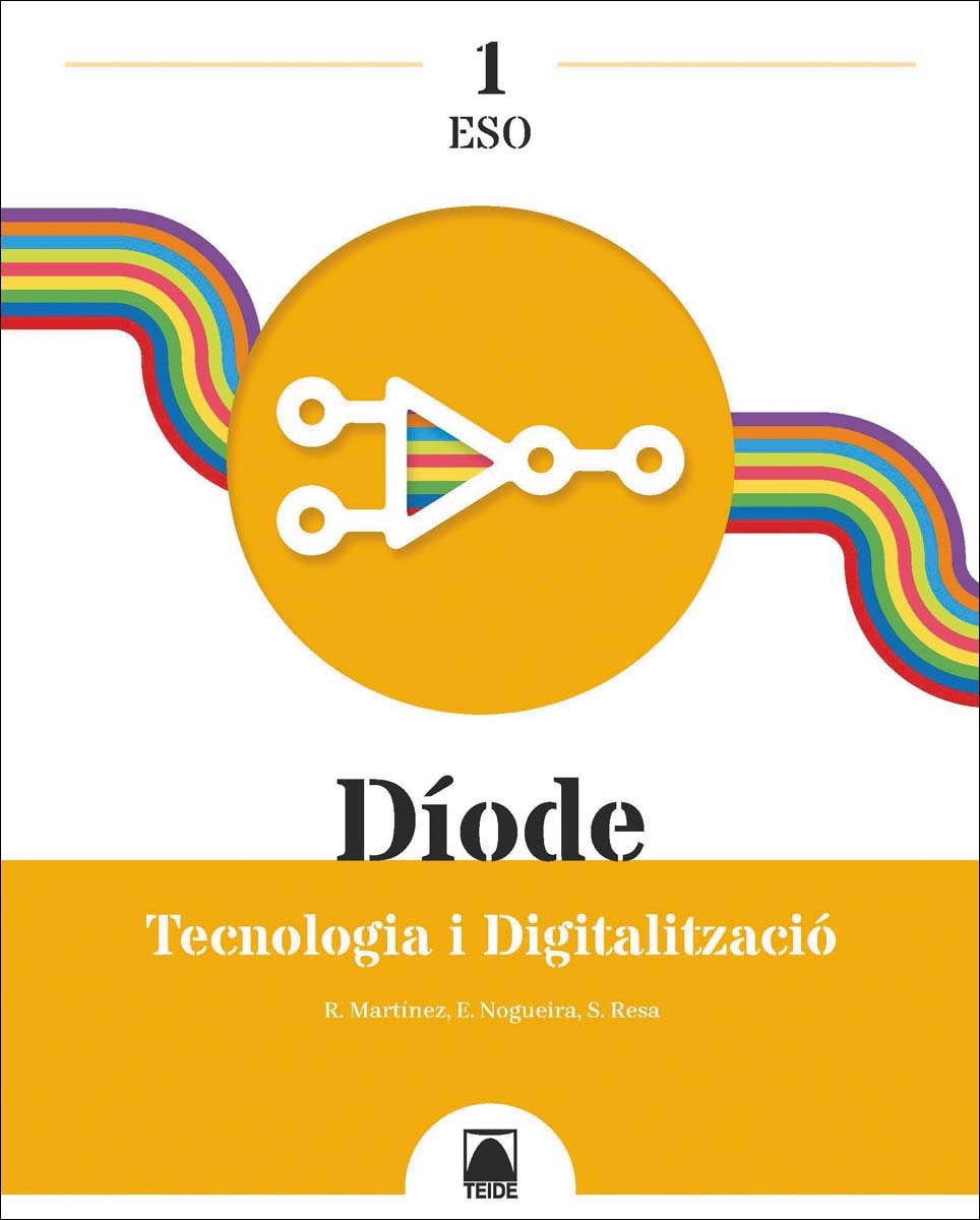 Portada de Díode 1. Tecnologia i Digitalització 1 ESO (Tapa blanda).