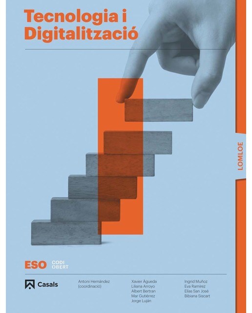Portada de Tecnologia i digitalització I ESO LOMLOE (Tapa blanda).