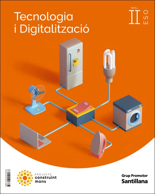 Portada de TECNOLOGIA I DIGITALITZACIO II ESO CONSTRUINT MONS - 9788413152578