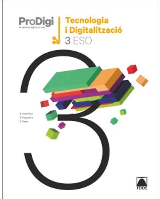 Portada de Quadern ProDigi. Tecnologia i Digitalització 3 ESO (Tapa blanda).