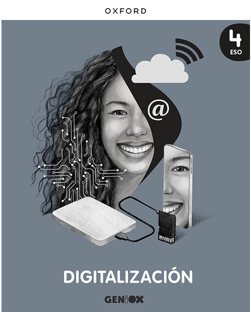 Portada de Digitalización 4º ESO. Libro del estudiante. GENiOX.