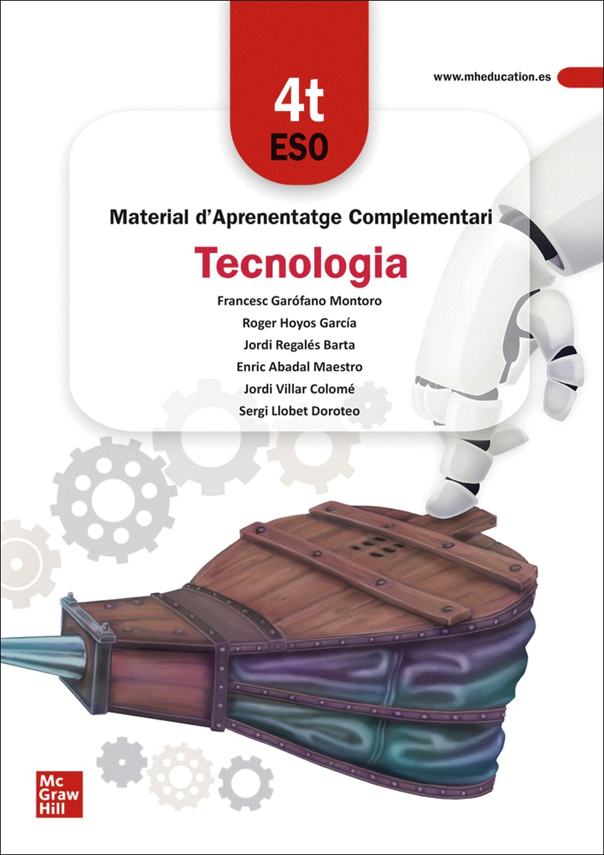 Portada de Tecnologia 4t ESO. Llibre de treball - MAC
