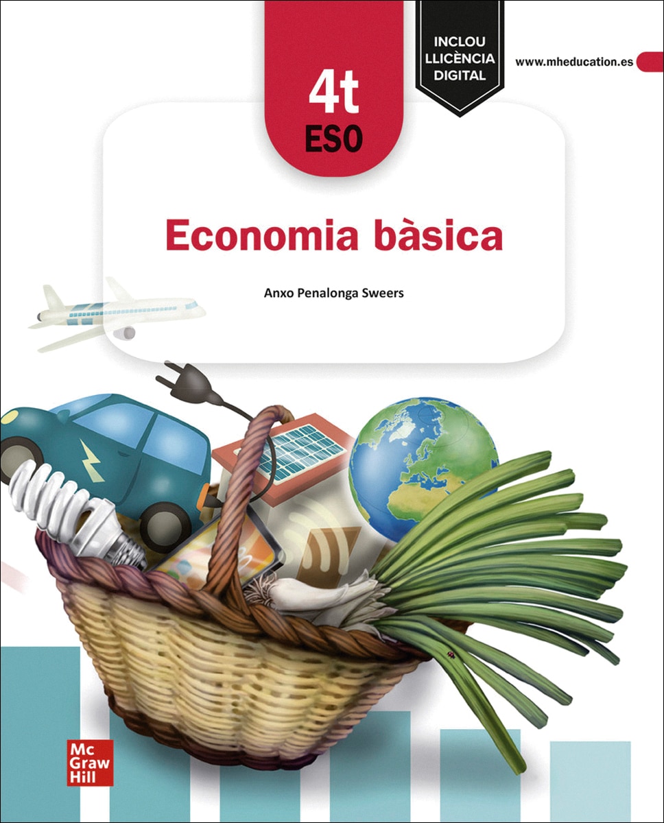 Portada de Economia bàsica. 4t ESO