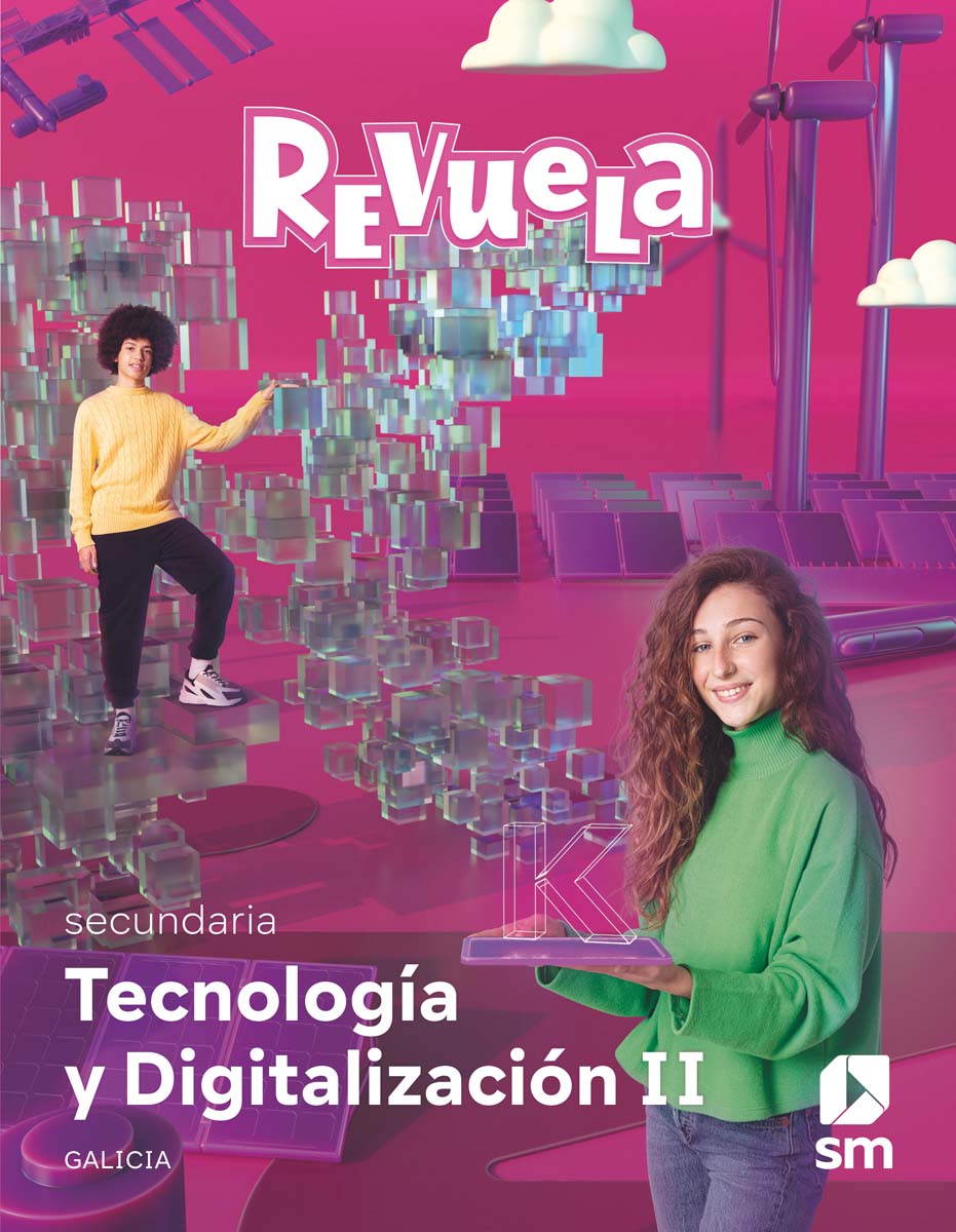 Imagen 0 de Tecnología y Digitalización II. Secundaria. Revuela. Galicia (Tapa blanda)