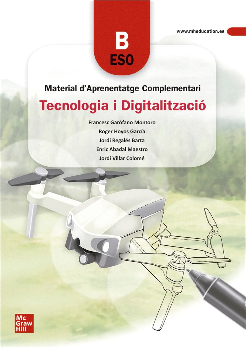 Portada de Tecnologia i Digitalització B. ESO. Llibre de treball - MAC