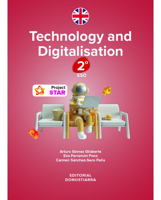 Portada de Technology and Digitalisation 2º ESO - Project STAR