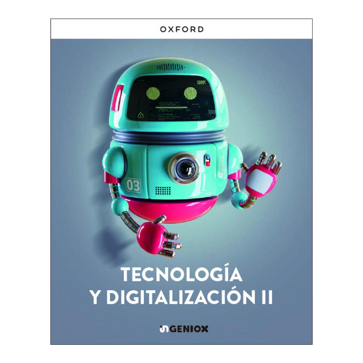 Portada de Tecnología y Digitalización II ESO. inGENIOX