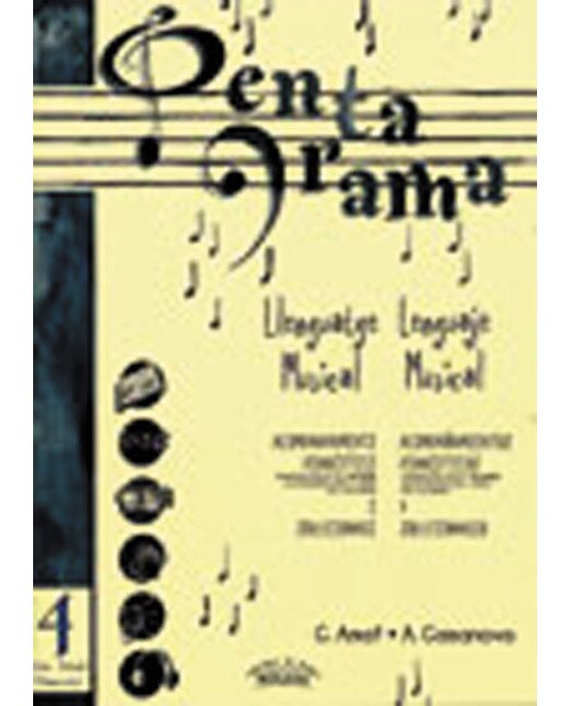 Pentagrama IV Llenguatge Musical Acompanyament - Lenguaje Musical Acompañamiento: Acompanyaments pianístics i Solucionari - Acompañamientos pianístic