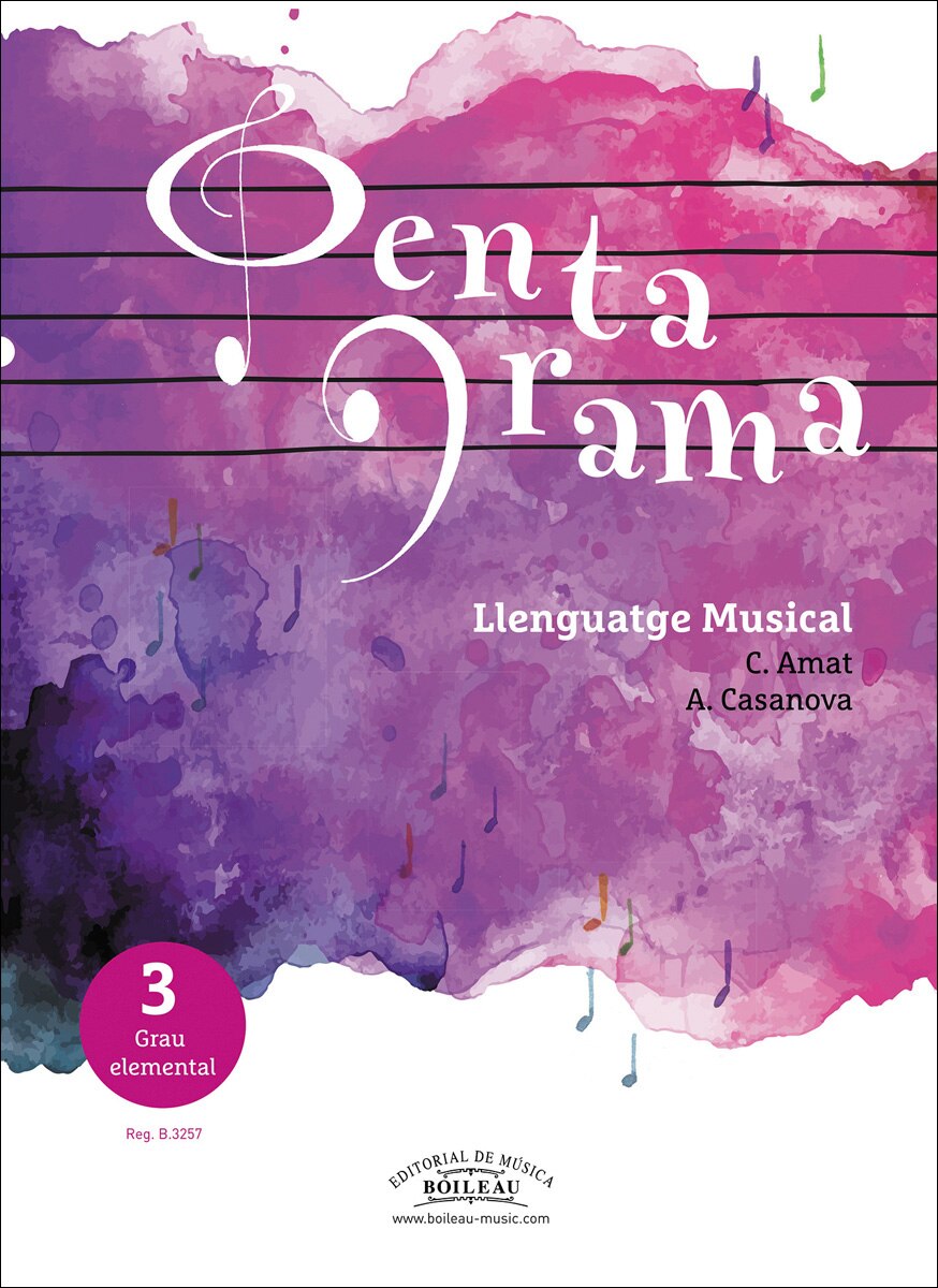 Imagen 0 de Pentagrama Llenguatge Musical 3 Grau Elemental
